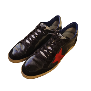 SNEACKERS BASSE GOLDEN GOOSE BAALSTAR NERE