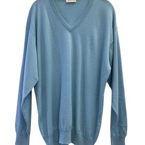 PULLOVER FALCONERI AZZURRO