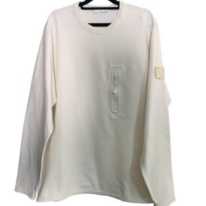 FELPA STONE ISLAND BIANCA