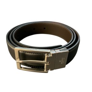 CINTURA GUCCI PELLE BICOLOR