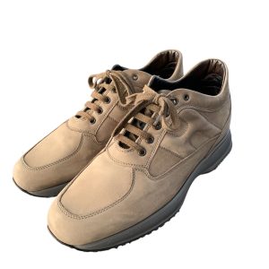 SCARPE HOGAN TAUPE PELLE