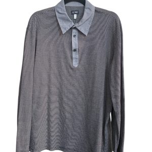 POLO MANICHE LUNGA ARMANI A RIGHE