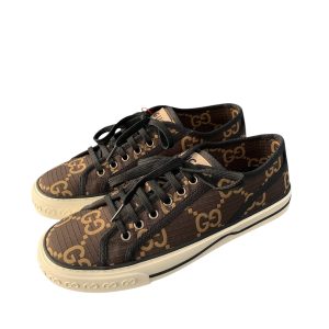 SNEACKERS GUCCI MONOGRAMMA MARRONI